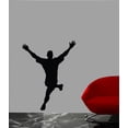 thumbnail image 2 of Wallhogs Soccer IV Silhouette Cutout Wall Decal, 2 of 2