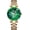 Green, variant on Luxury Women's Dres Watch Elegant Bracelet Watch for Women Stainess Steel Band Diamond Dial Quartz Waterproof Wristwatch Gift for Wedding Anniversary Birthday