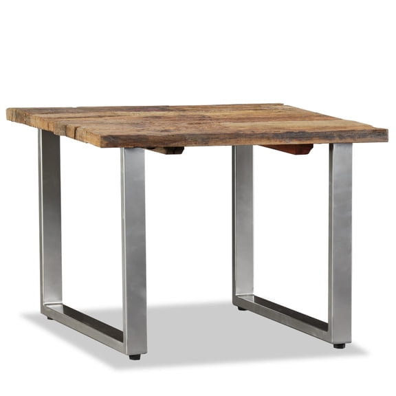 vidaXL Coffee Table Solid Reclaimed Wood 21.7"x21.7"x15.7", 244587