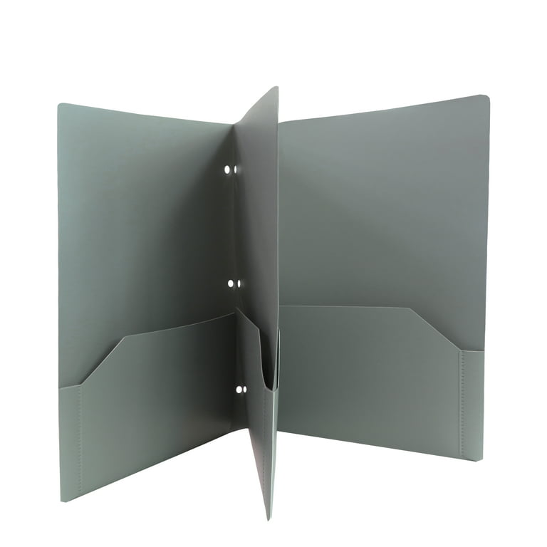 3-hole Punch folder, A4 transparent color 2-hole binder,test paper  folder,two-hole file D-type folder,office school stationery