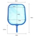 thumbnail image 5 of Swimming Pool Fountain, Pond Pool Net Leaf Skimmer Rake Pool Rakes，Skimmers Small Fine Mesh Plastic Leaf Skimmer for Swimming Pool and Spa Supplies Pole Not Included, 5 of 5