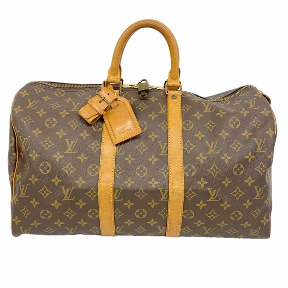 Pre-Owned Louis Vuitton Bags - Boston Monogram Keepall 45 M41428 Brown Men's & Women's