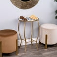 thumbnail image 6 of Butler Specialty Judith Antique Game Table In Gold, 6 of 7