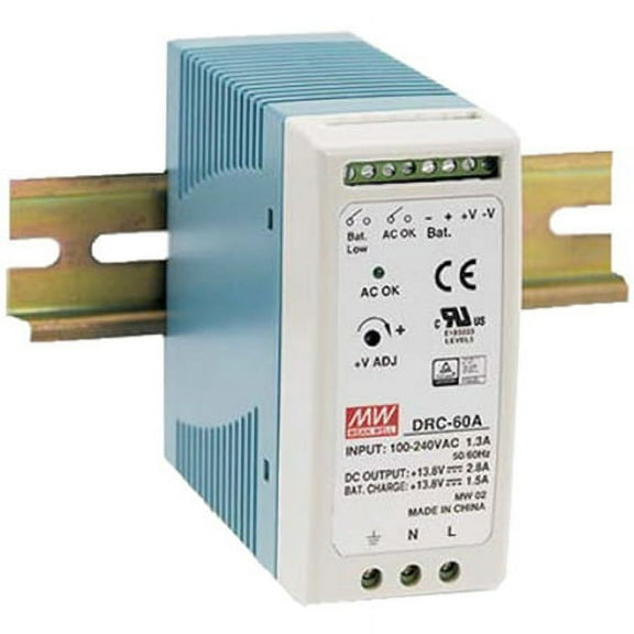 DuraComm - MW-DRC-60A - 12V Supply w/Backup 2.8A