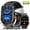 Orange, variant on VOPOCO Smart Watches for Men (Answer/Make Calls) with 880mAh Big Battery/LED Flashlight/100 Sports Modes, 3ATM Waterproof Watch for iOS Android Smartwatch