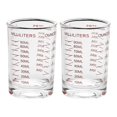 thumbnail image 1 of Vaso Medi de Vidrio Vaso de Transparente para Café , ROJO Macarena Jarras medidoras, 1 of 8