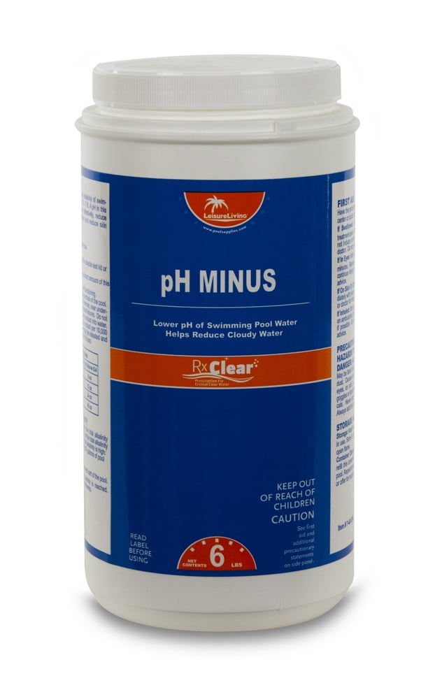 Buy Rx Clear pH Minus Water Balancer for Swimming Pools 6 lbs Online