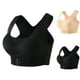 thumbnail image 4 of Sujetador sin aros con espalda bonita para mujer: sujetador deportivo push up dos en uno, nailon, tallas M-XXXXXL, cierre delantero, para todas las estaciones, tallas grandes, 4 of 5