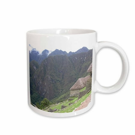 

3dRose Machu Picchu Stairs and Mountain Travel Photography Ceramic Mug 11-ounce