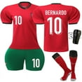 2024 European Cup Portuguese Football Uniform No. 11 Felix Jersey Green