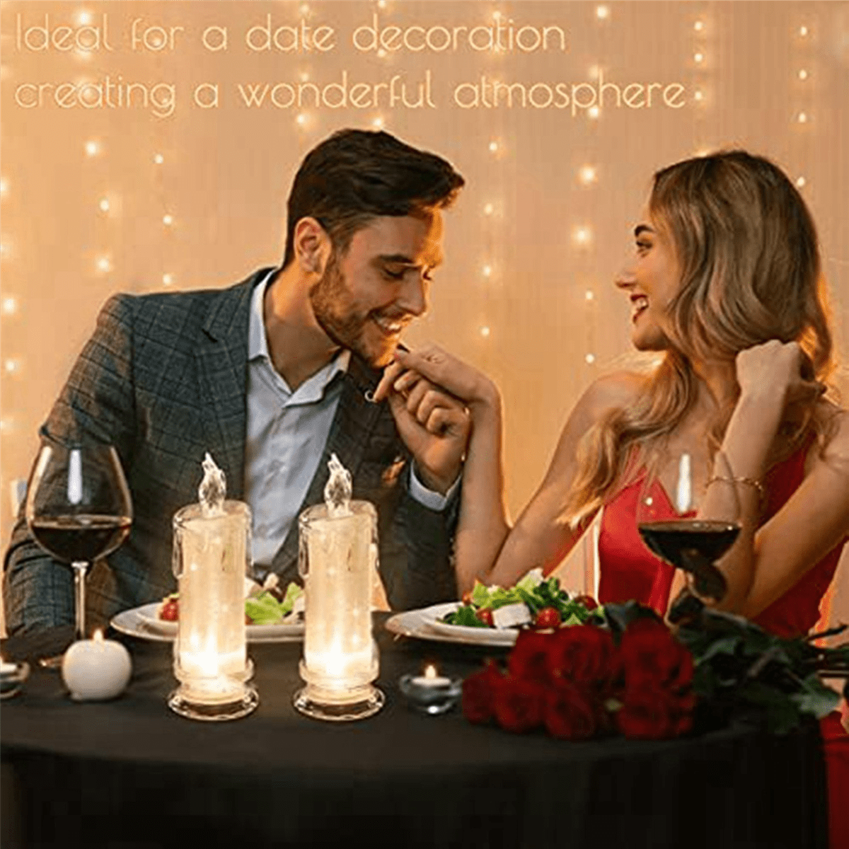 16PCS LED Flameless Candles ,LED Clearance Pillar Candles, Battery Included,Decoracion for Halloween Christmas,16 x LED flameless Candles 16 x battery,White