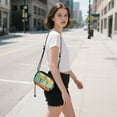 thumbnail image 5 of FORMRS Mini Crossbody Bag for Women Adjustable Rope Shoulder Casual Phone Purse, Green Glasses, 5 of 7