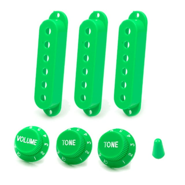 MYG 48 50 52MM ST Electric Guitar Single Coil Pickup Covers 1 Volume 2 Tone Knob SSS