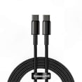 thumbnail image 1 of USB-C to USB-C Fast Charging Cable 100W 2m - Premium Black Cord for Devices, 1 of 5