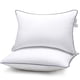 thumbnail image 1 of 2 Pack Almohadas Tamaño Estándar,1000g Algodón de Microfibra,Firmeza Intermedia,Sensación Suave,Hipoalergénico,Lavable,Las Almohadas Matrimonial, Almohada Antiarrugas,Almohada tipo hotel 51*66cm, 1 of 8