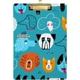 thumbnail image 2 of FMSHPON Funny Dogs Clipboard Hardboard Wood Nursing Clip Board and Pull for Standard A4 Letter 13x9 inches, 2 of 5