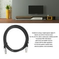 thumbnail image 3 of Coaxial TV Cable, Satellite Television Cable Gold Plated Durable Safe Interference  9.5mm Male To Male  For Set Top Boxes, 3 of 8