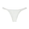 thumbnail image 1 of Tavik Womens Heather Bikini Swim Bottom white S, 1 of 2