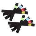 thumbnail image 1 of ROMANSENTIAL 8Pcs Elastic Drum Practice Silencer Mute Pads Compatible with Multiple Cymbals, 1 of 8