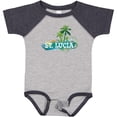 thumbnail image 3 of Inktastic St Lucia Vacation Cruise Trip Boys or Girls Baby Bodysuit, 3 of 5