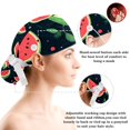 Bandana Caps with Sweatband and Hair Scrunchiesfor Women Liner Beanie