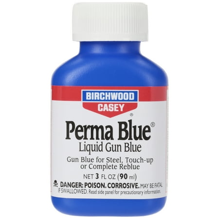 BIRCHWOOD CASEY PERMA BLUE LIQUID GUN BLUE 3 OZ (Best Diy Gun Bluing)