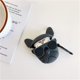 thumbnail image 4 of Estuche compatible con Airpods 1 y 2, estuche divertido y gracioso de silicona 3D para Airpods con personajes divertidos, diseño moderno y elegante, estuches para adolescentes, 4 of 5