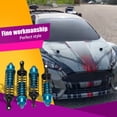 thumbnail image 2 of RC Metal Automóviles Amortiguador Portátil Decorativo Modificado Damper Reemplazo Reemplazo para Traxxas Slash 4x4 Car Sky Blue 4 Piezas Guardurnaity FN000855-01, 2 of 6