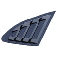 thumbnail image 4 of Rear Side Window Molding Cover Trim Carbon Fiber Look For Chevy Malibu 2016-2020, 4 of 5