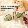 thumbnail image 6 of Wooden Creative Fish Bone Cat Toy, Natural Catnip Teeth Cleaning Stick & Dental Chew Toy for Kittens, Interactive Fishbone Shape Chew Plaything to Fix Your Cat's Dental Health, 6 of 10