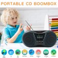 thumbnail image 3 of Player Sounding Sound Boombox Backlit LCD Display MP3 USB Reproductor, 3 of 9