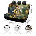 thumbnail image 2 of Huevitos Pequeños Un Rescate Africano-theme Car Rear Seat Covers Back Elastic Flexible Car Seat Covers Decorative Fits Most Cars 120x59x76cm, 2 of 6
