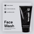 thumbnail image 2 of Face Wash Black Wolf Charcoal Powder, 150 ml, paquete de 2 unidades, para hombre, 2 of 6