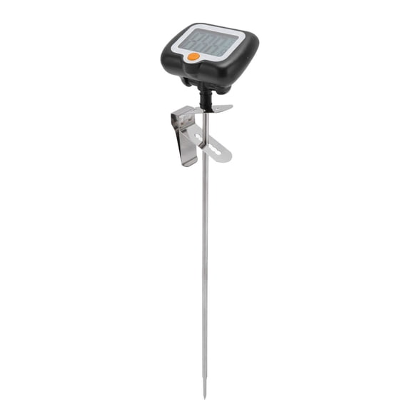Termómetro Para Ollas, Termómetro Para Dulces, Sonda De Acero Inoxidable De 25 Cm De Alta Precisión Con Clip Para Ollas Para Cocinar Y Hornear