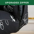 thumbnail image 3 of Printed pattern office chair cover, waterproof, detachable, washable, used for office and computer chairs, 3 of 6
