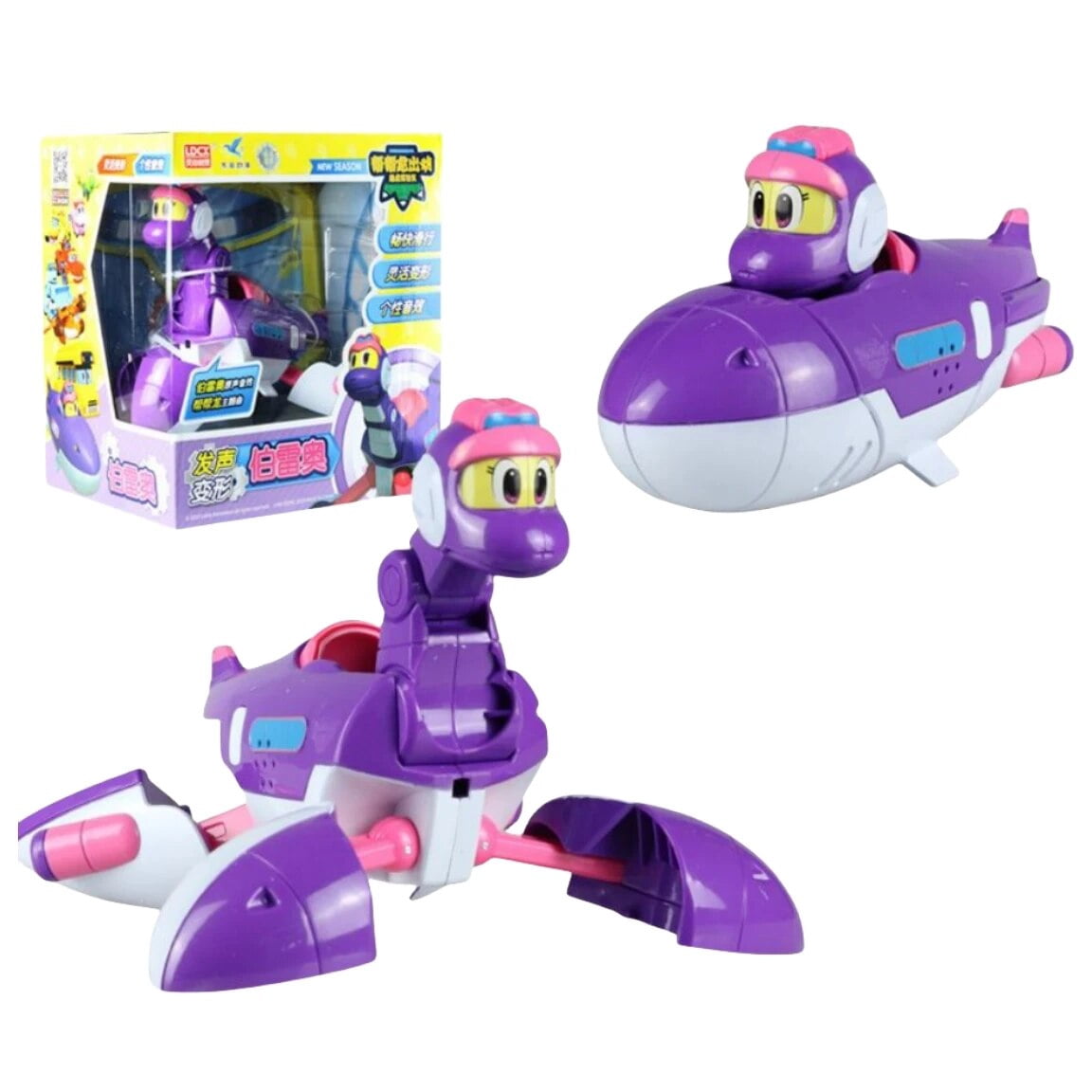 Korea Anime Gogo Dino Explorers Sound and Light Transforming