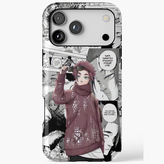 Sae Itoshi Blue Lock Anime Art iPhone Case 17 to 11 Pro Max