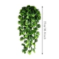 thumbnail image 3 of Bcylexb 2 Pcs Artificial Hanging Plants for Outdoor, Fake Faux Hanging Vines UV Resistant Greenery Ivy Leaves for Wall Porch Garden Patio Fence Balcony Decor, 3 of 7