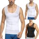 thumbnail image 1 of Ropa interior para hombre, moldeador de cuerpo adelgazante, Control de barriga, entrenador de cintura, corsé, chaleco de compresión, ropa moldeadora, 1 of 5