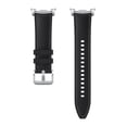 thumbnail image 2 of Correa de reloj Samsung Galaxy Watch 8 Hybrid de piel vegana negra, 2 of 5
