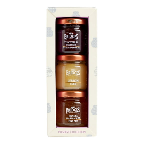 Mrs Bridges Mini Preserves Collection Gift Box 4.4 oz. Pack of 2