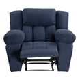 thumbnail image 2 of Sillón Reclinable TRINITY Rexon 1 Plaza Azul Marino, 2 of 8
