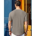 thumbnail image 3 of COOFANDY Black T Shirts for Men Summer Basic Short Sleeve Tees Crewneck Plain Casual T Shirts, 3 of 6