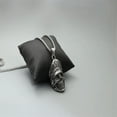 thumbnail image 3 of GKNET Mens Stainless Steel Fashion Gothic Punk Biker Skull Pendant Necklace, 3 of 9