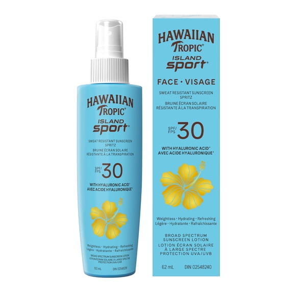 Hawaiian Tropic® Island Sport® FACE Sunscreen Spritz SPF 30