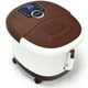 thumbnail image 2 of Costway Masajeador de Pies Máquina de Baño de Pies con Temperatura y Tiempo Ajustables Burbujas Puntos de Masaje Shiatsu Rodillos Motorizados Café, 2 of 2