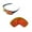Fire Red Mirror Coated - Polarized, variant on Walleva Fire Red Polarized Replacement Lenses for Oakley Turbine OO9263 Sunglasses