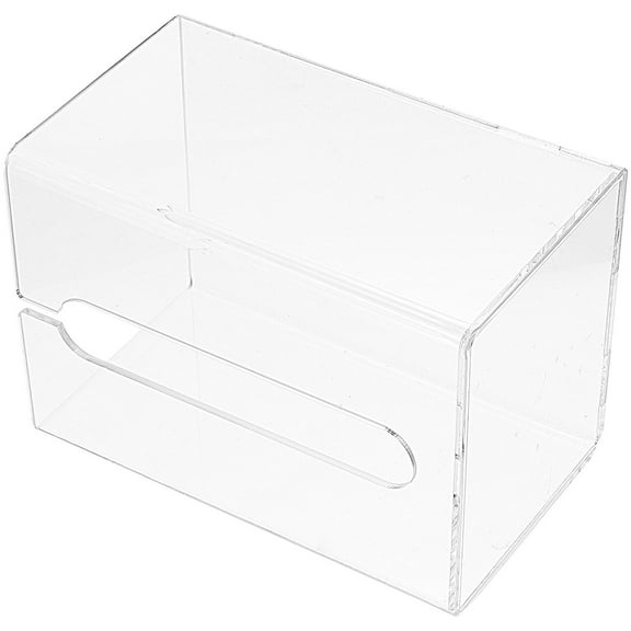 Masteelf 1Set Wall Mounted Facial Tissue Box Holder For Bathroom And Hotel Use