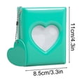 thumbnail image 6 of Mini Photo Album with Heart Cutout, Compact 4.33x3.35In Desktop Decor, Holds 3 Inch Prints, Perfect for Photocards Pictures and Small Keepsakes, Portable Lightweight Gift Ready, 6 of 6