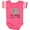 Football Pink and White, variant on Inktastic My Gammy Loves Me Grandchild Boys or Girls Baby Bodysuit